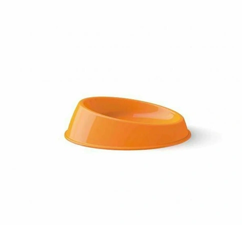 Миска Georplast Vibrissa для животных, наклонная пластик, 15 см х 4 см фото 1