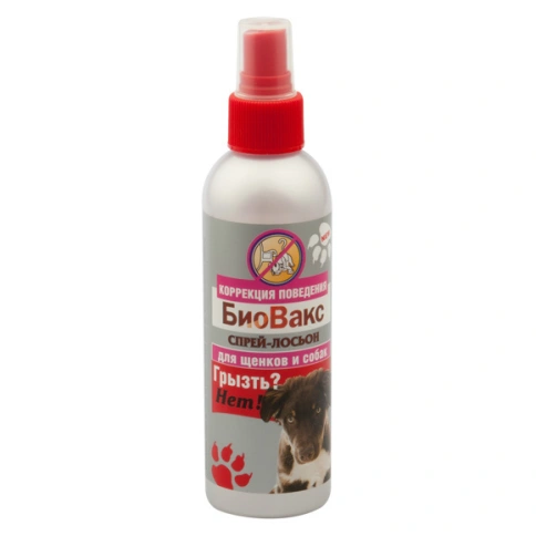 Спрей БиоВакс Грызть? Нет! спрей-эмульсия антигрызин для собак, 180 мл фото 1