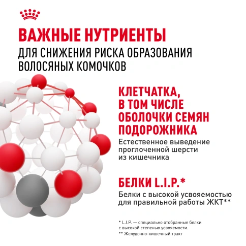 Сухой корм Royal Canin Hairball Care для кошек, 400 г фото 5