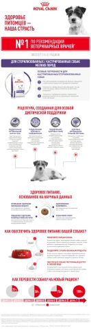 Сухой корм Royal Canin Neutered Adult Small Dogs для стерилизованных собак мелких пород, 3,5 кг фото 8