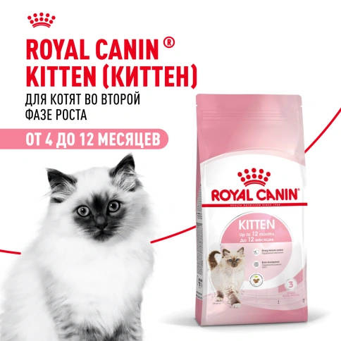 Сухой корм Royal Canin Kitten для котят, 10 кг фото 15