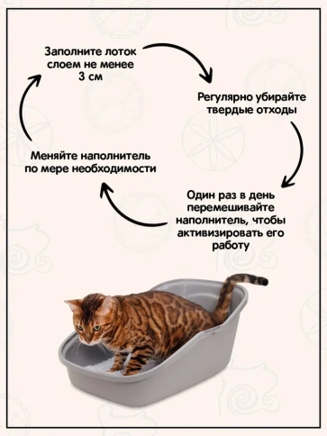 Наполнитель Homecat для кошачьих туалетов, Стандарт силикагелевый без запаха, 30 л фото 2