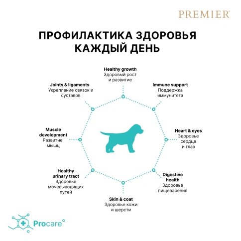 Сухой корм Premier Dog Turkey Puppu для щенков всех пород, с индейкой, 10 кг фото 4