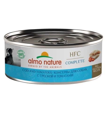 Влажный корм Almo Nature Cod & Tomato для собак, с треской и томатами, 100 г фото 1