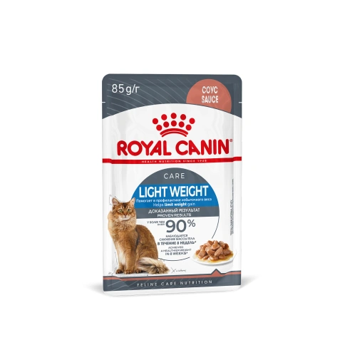 Влажный корм Royal Canin Light Weight Care в желе для взрослых кошек, склонных к полноте, пауч, 85 г фото 14