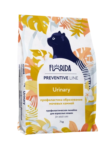 Сухой корм FLORIDA Urinary для кошек для профилактики образования мочевых камней, 7 кг фото 1