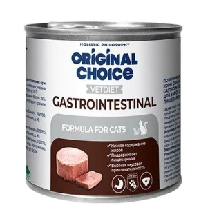 Влажный корм ORIGINAL CHOICE Veterinary Diet Gastrointestinal Cat, 240 г фото 1