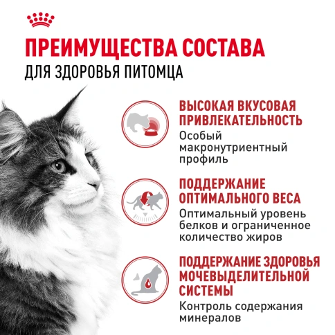 Влажный корм Royal Canin Instinctive в соусе для взрослых кошек старше 1 года, пауч, 85 г фото 3